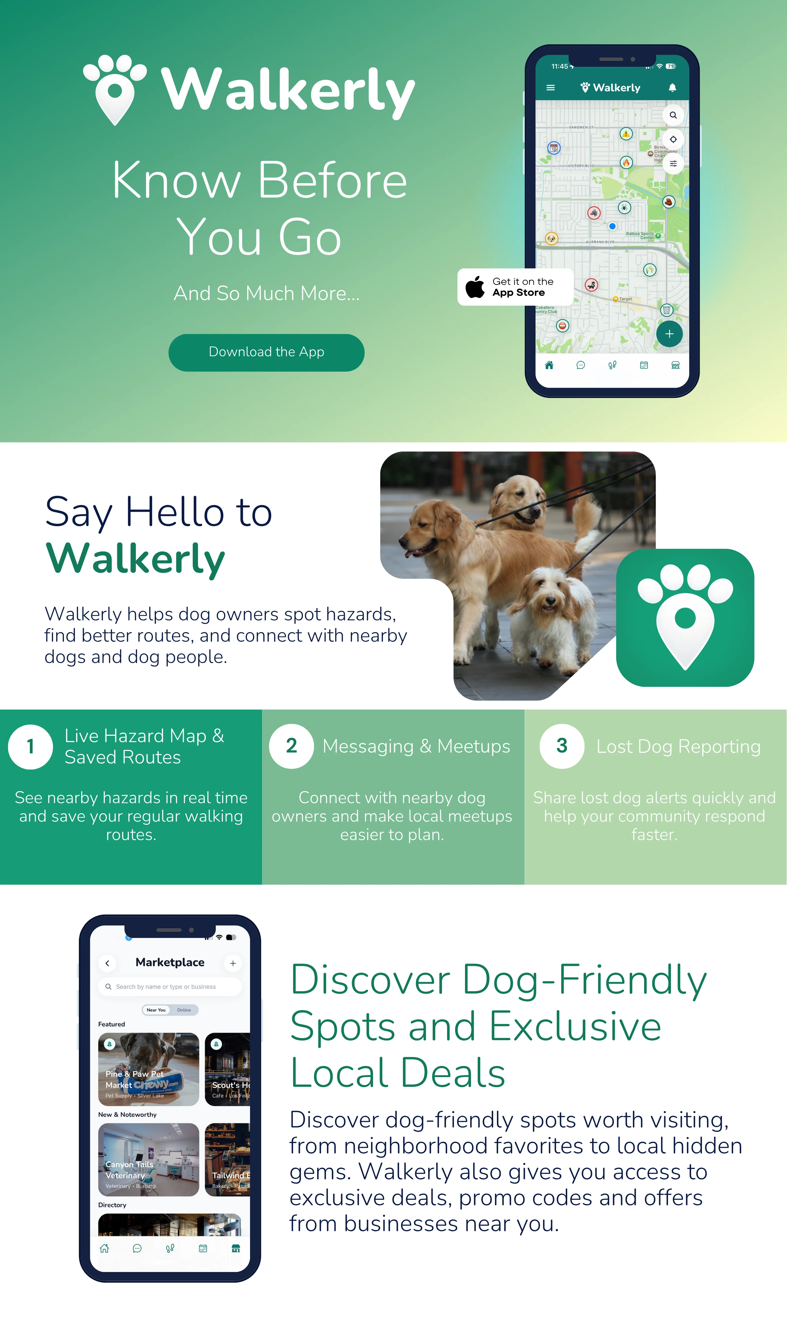 Walkerly homepage preview